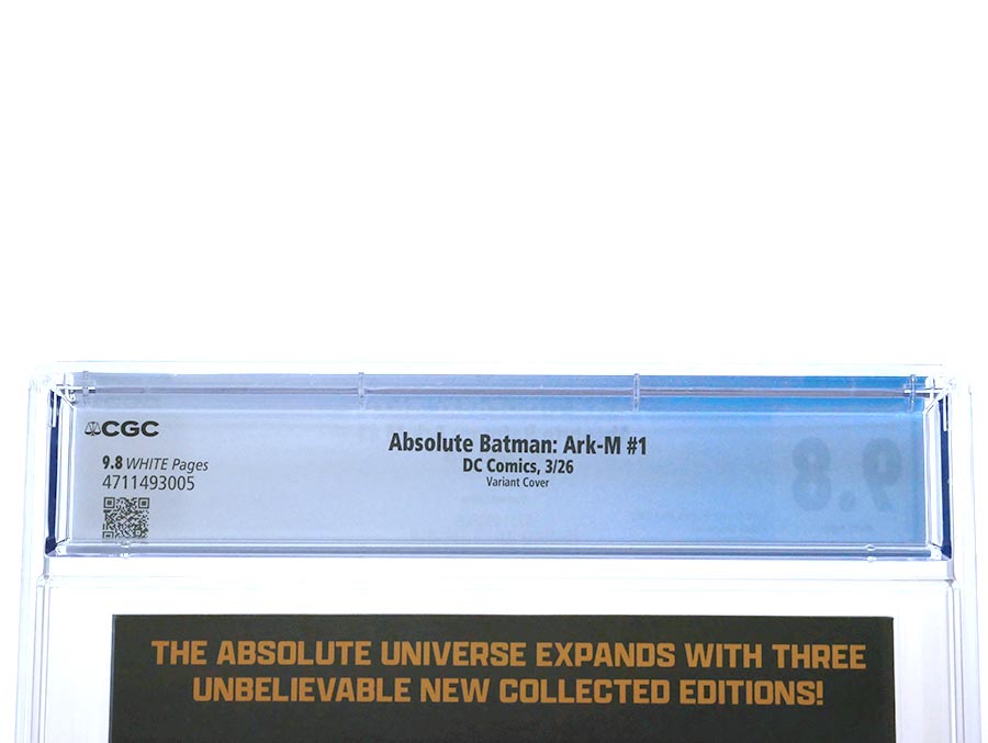 Absolute Batman Ark-M Special #1 (One Shot) Cover M Variant Javier Rodriguez Card Stock Cover CGC 9.8 (DC All In)