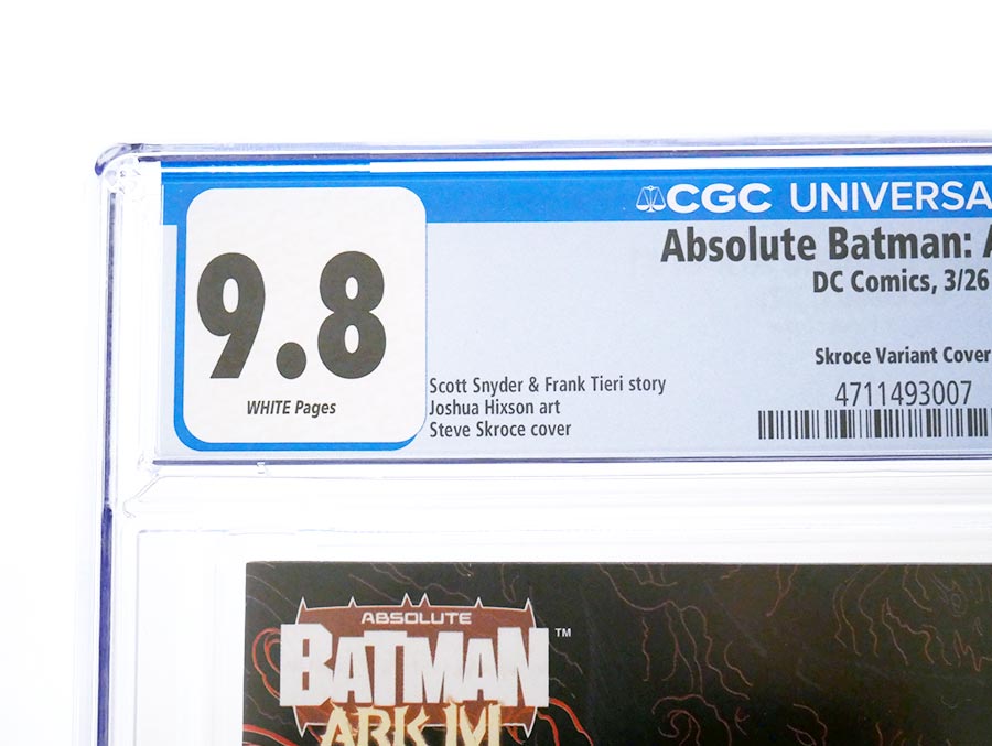 Absolute Batman Ark-M Special #1 (One Shot) Cover O Variant Steve Skroce Card Stock Cover CGC 9.8 (DC All In)