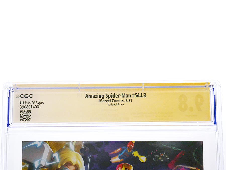 Amazing Spider-Man Vol 5 #54 LR Cover C Variant Mark Bagley Cover CGC Signature Series 9.8 Signed By Mark Bagley