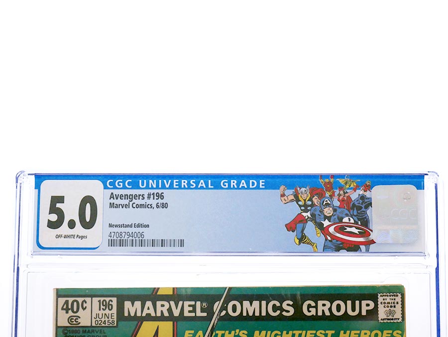 Avengers #196 Cover E CGC 5.0