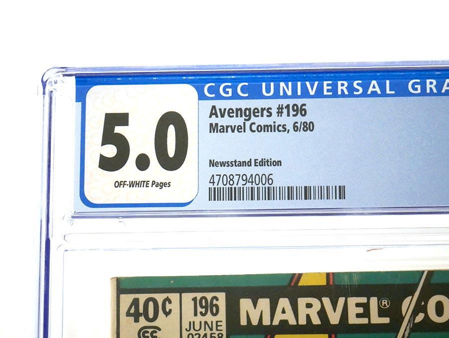 Avengers #196 Cover E CGC 5.0