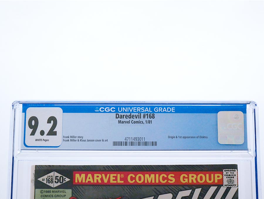 Daredevil #168 Cover E CGC 9.2