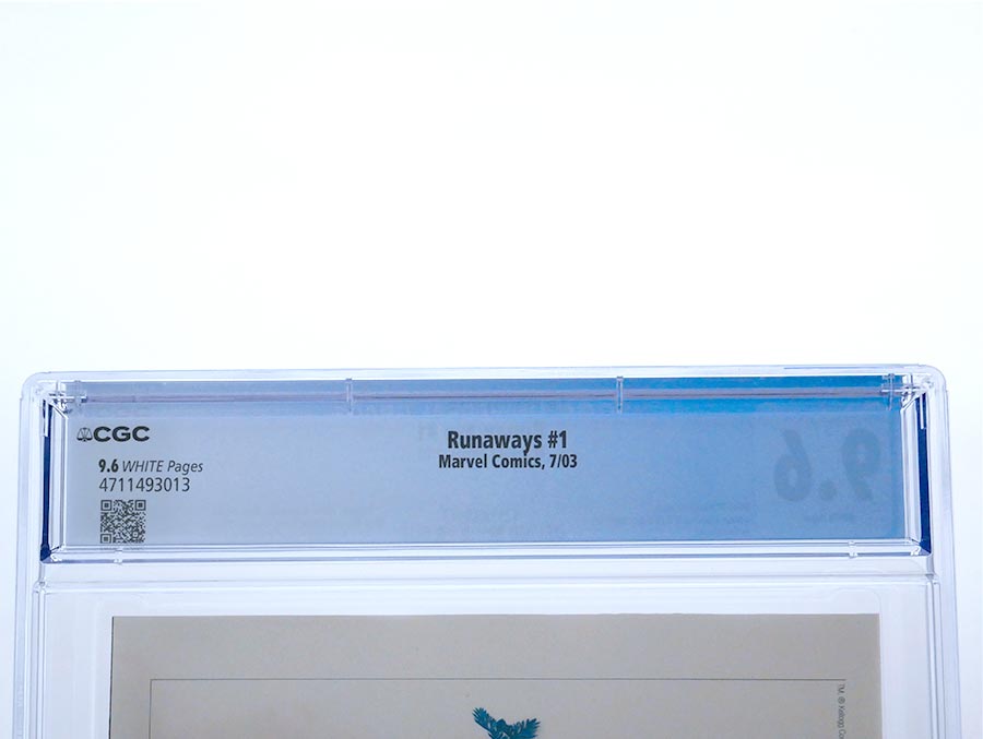 Runaways #1 Cover C CGC 9.6