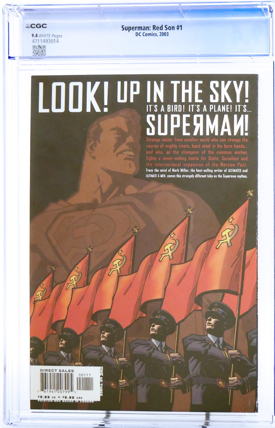 Superman Red Son #1 Cover B CGC 9.4