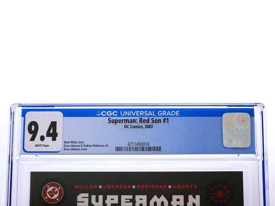 Superman Red Son #1 Cover B CGC 9.4