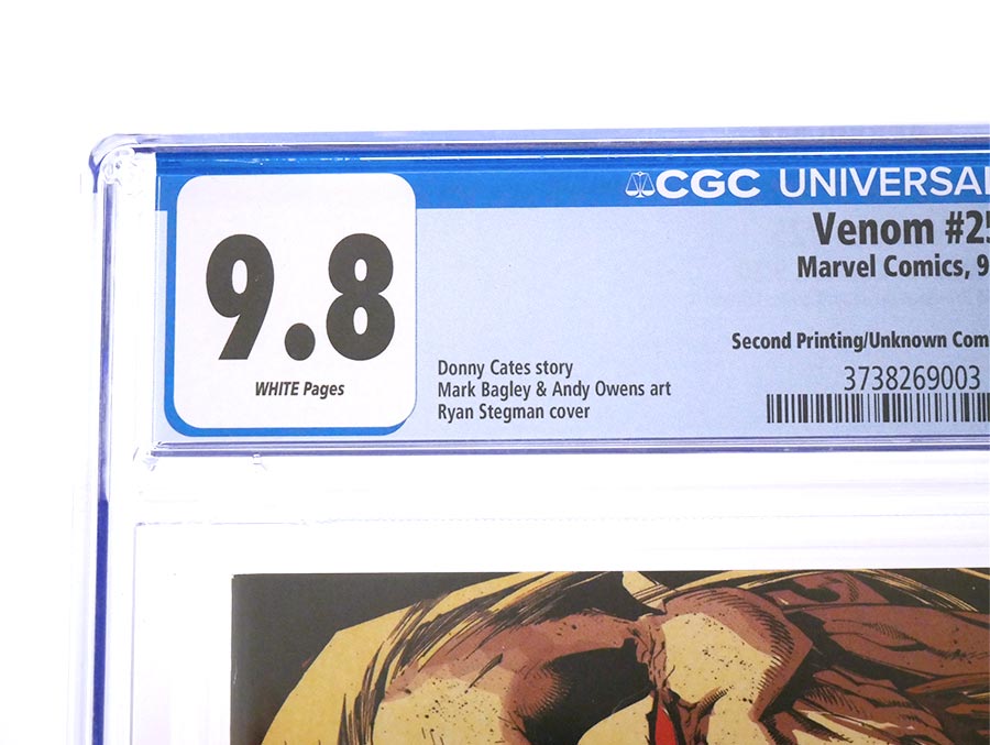 Venom Vol 4 #25 Cover Z-D 2nd Ptg Ryan Stegman Wraparound Variant Cover CGC 9.8