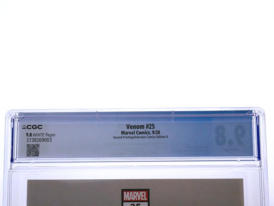 Venom Vol 4 #25 Cover Z-D 2nd Ptg Ryan Stegman Wraparound Variant Cover CGC 9.8