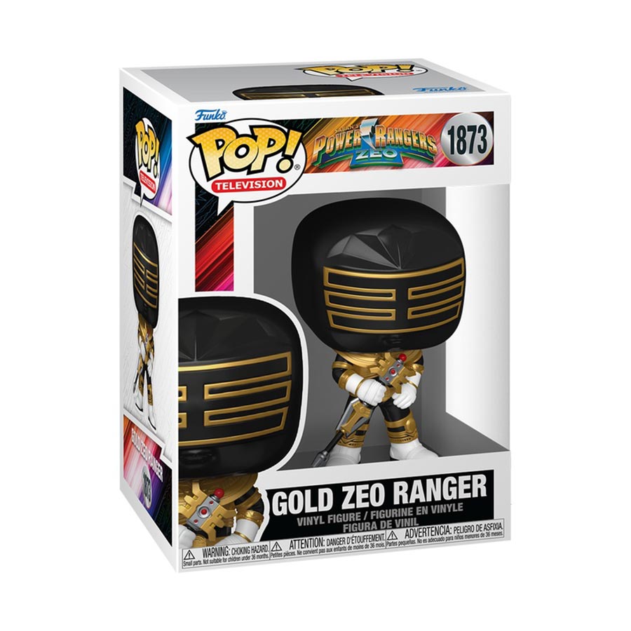 POP Television Power Rangers Zeo Gold Zeo Ranger Vinyl Figure