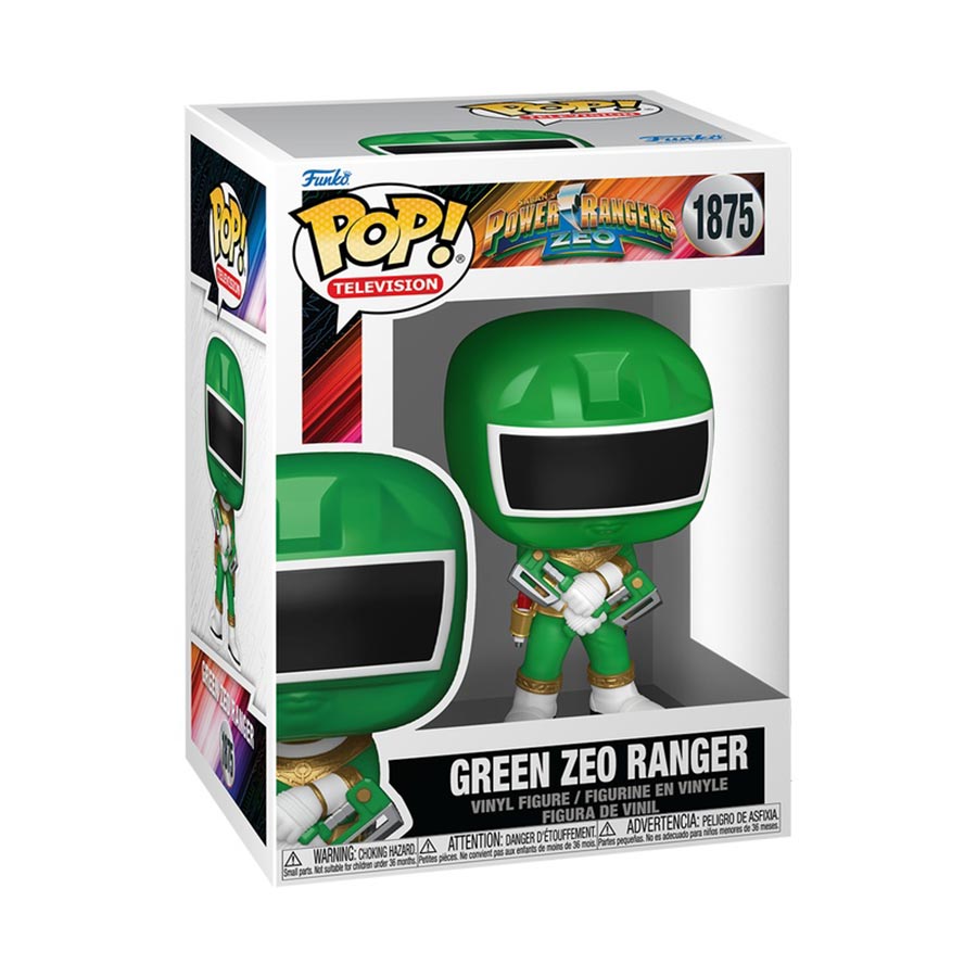 POP Television Power Rangers Zeo Green Zeo Ranger Vinyl Figure