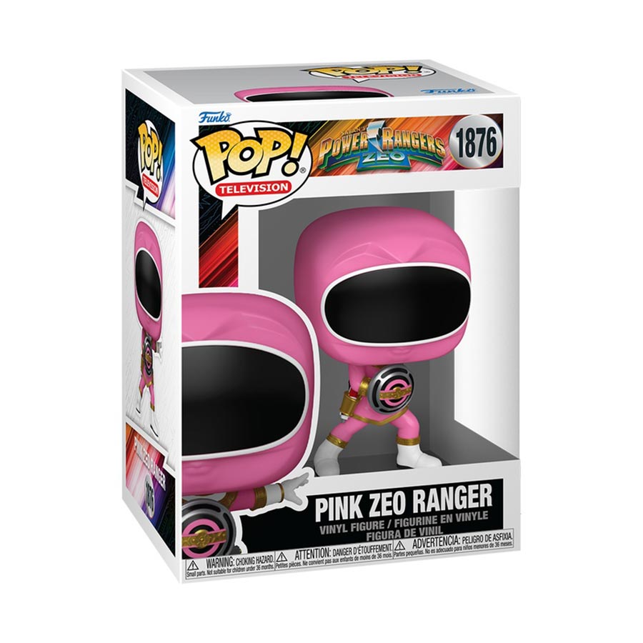 POP Television Power Rangers Zeo Pink Zeo Ranger Vinyl Figure