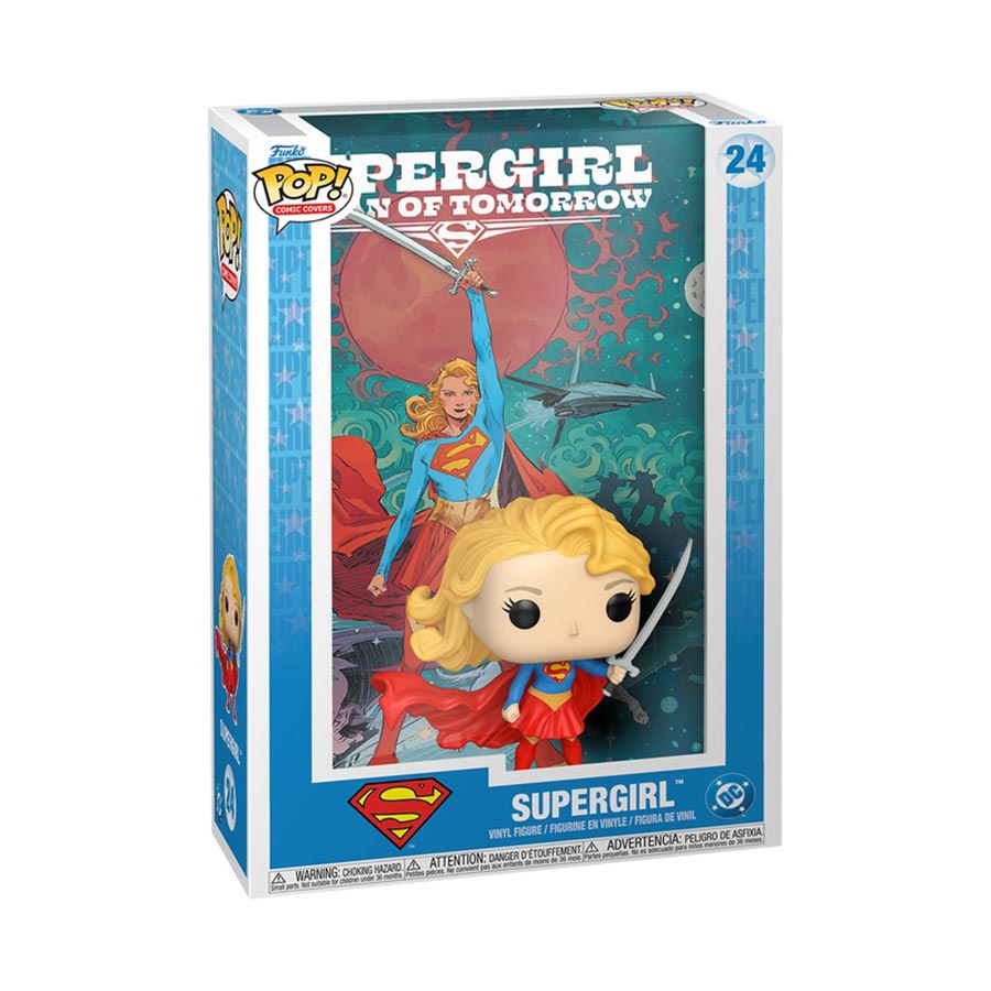 POP Comic Cover DC Supergirl Woman Of Tomorrow Vinyl Figure