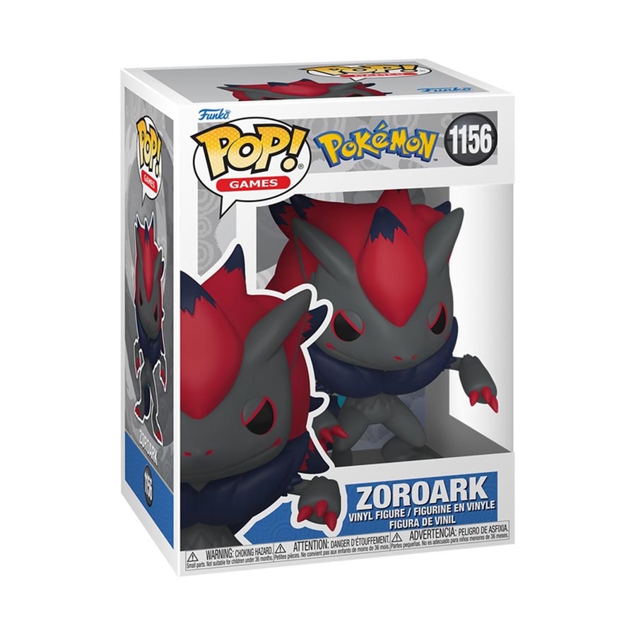 POP Games Pokemon Zoroark Vinyl Figure