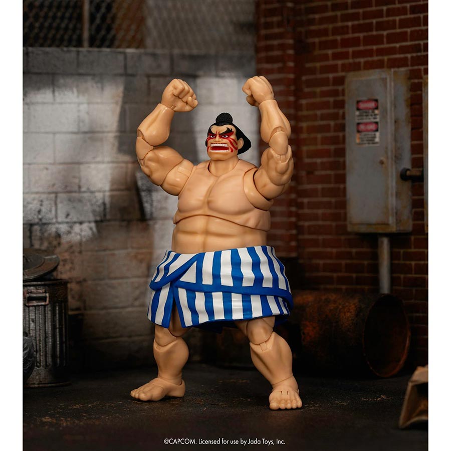 Ultra Street Fighter II E Honda Deluxe 6-Inch Scale Action Figure