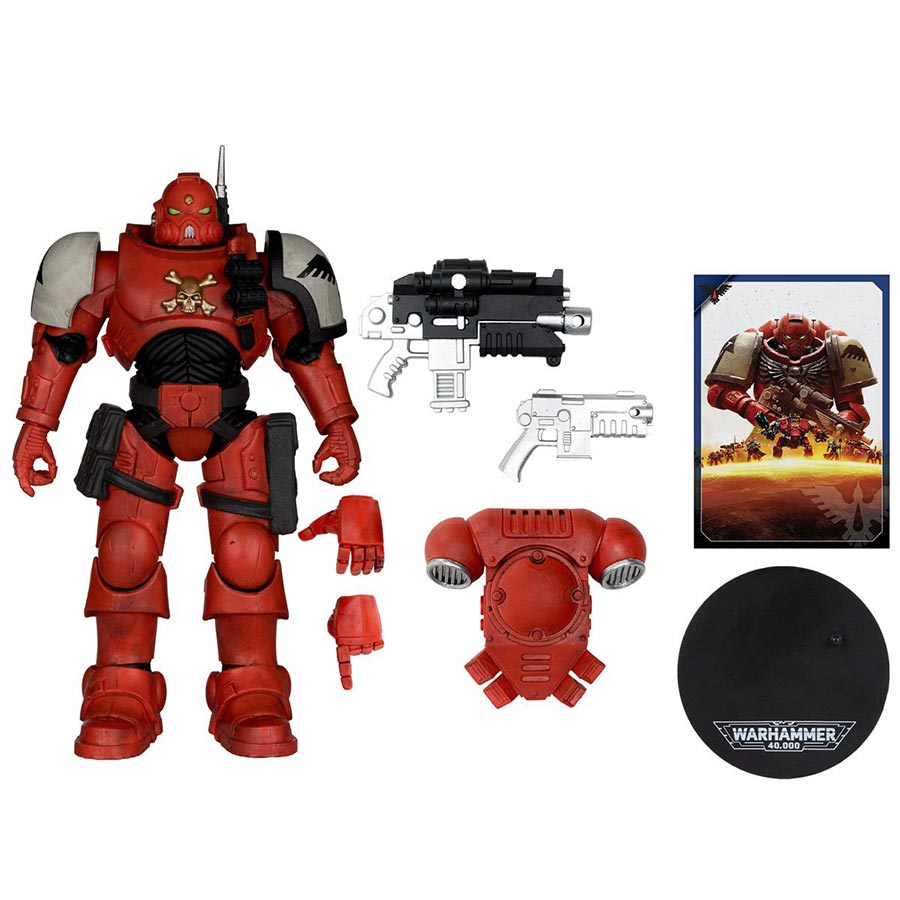 Warhammer 40000 Wave 12 Blood Ravens Sergeant Infiltrator Dawn Of War 4 7-Inch Action Figure