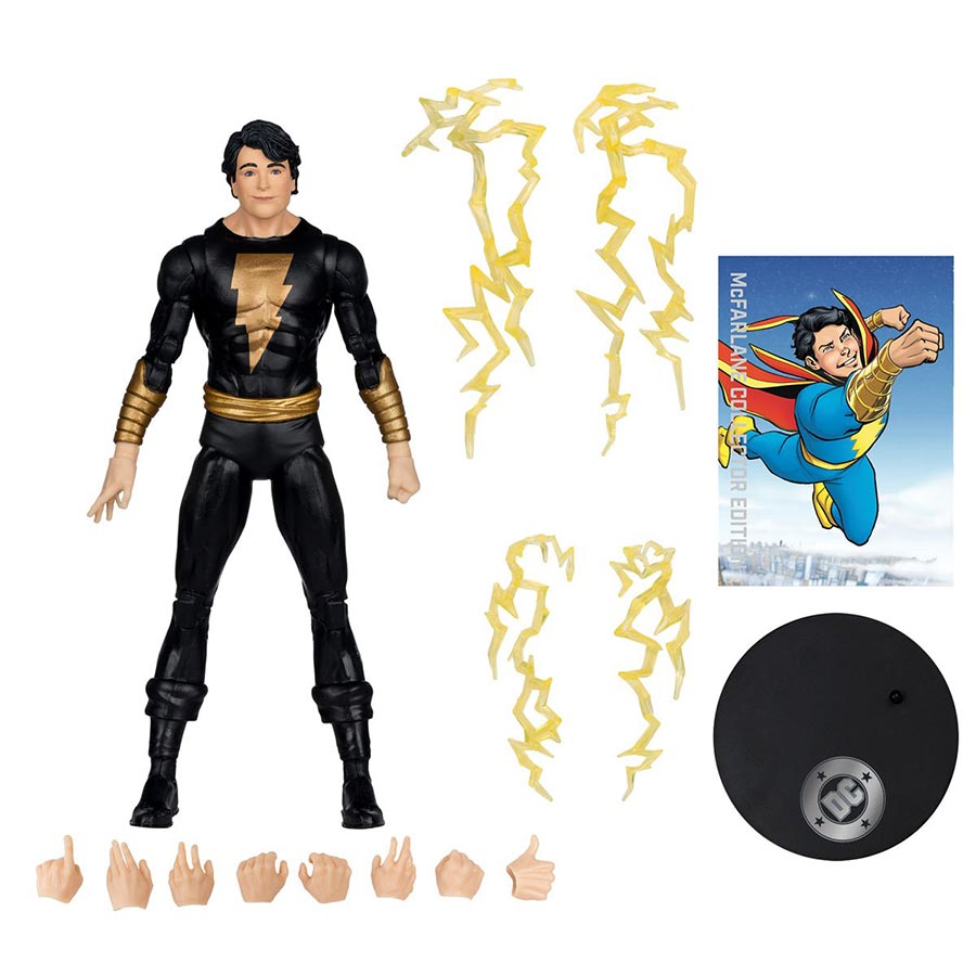 DC McFarlane Collector Edition Wave 14 SHAZAM Freddy Freeman Platinum Edition 7-Inch Action Figure
