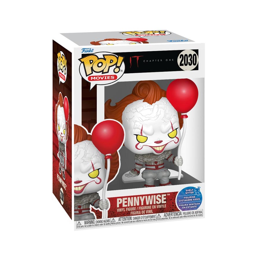 POP Movies IT Pennywise Shelf Sitter Vinyl Figure