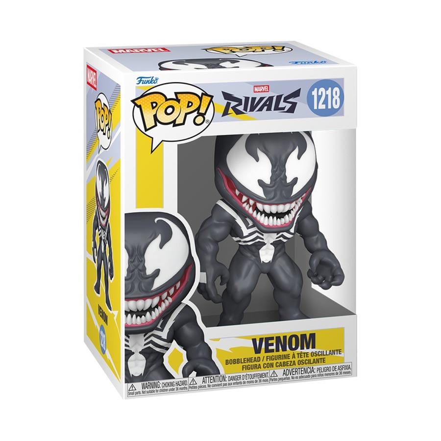 POP Games Marvel Rivals Venom Vinyl Bobble Head