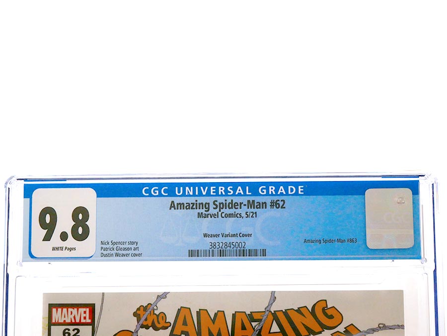 Amazing Spider-Man Vol 5 #62 Cover D Incentive Dustin Weaver Design Variant Cover CGC 9.8