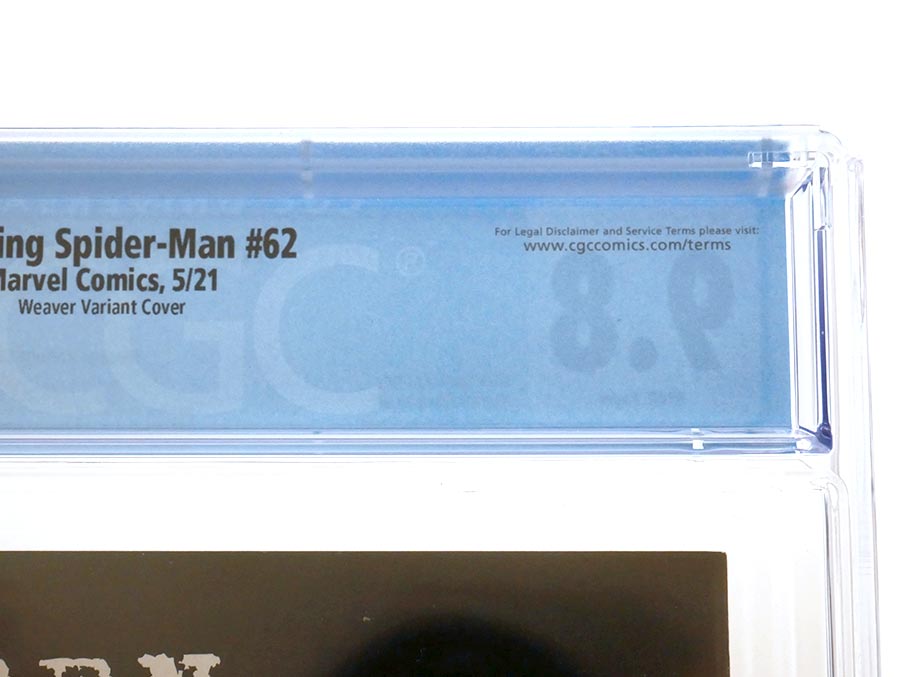 Amazing Spider-Man Vol 5 #62 Cover D Incentive Dustin Weaver Design Variant Cover CGC 9.8