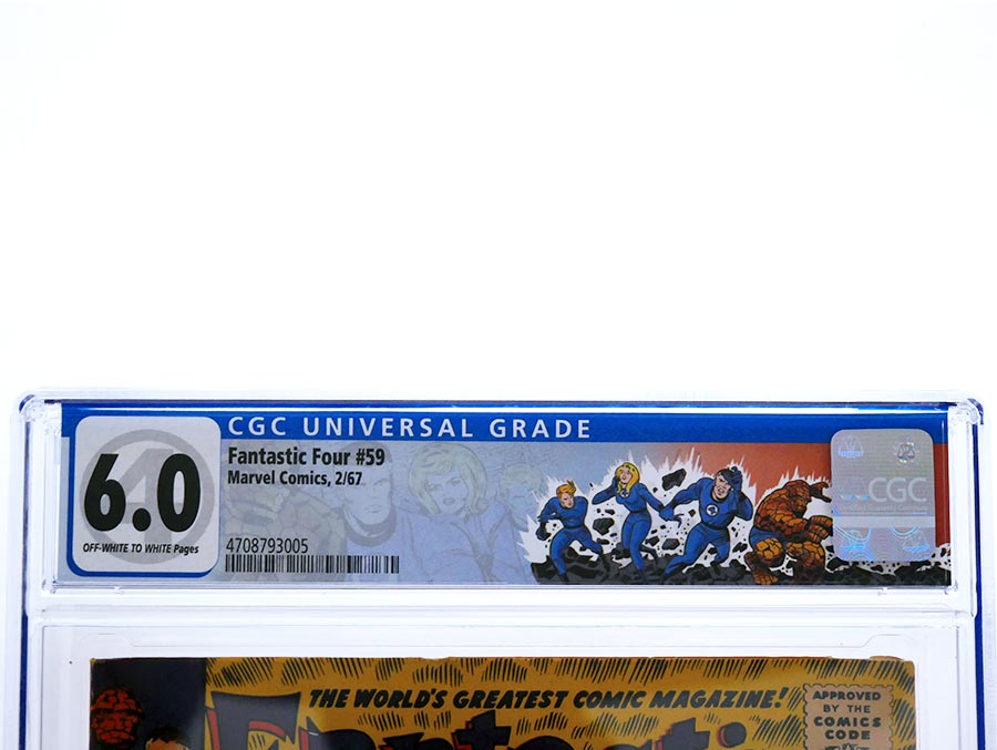 Fantastic Four #59 Cover B CGC 6.0