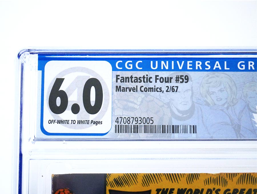Fantastic Four #59 Cover B CGC 6.0