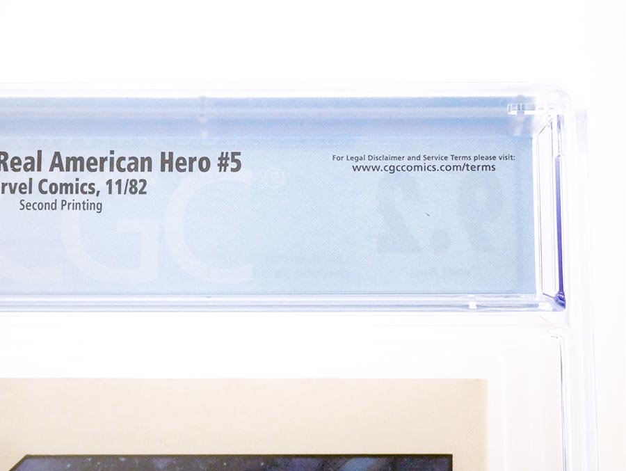 GI Joe A Real American Hero #5 Cover C 2nd Ptg CGC 9.2