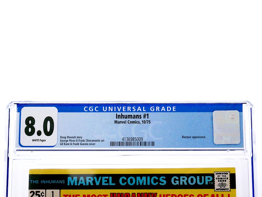 Inhumans #1 Cover C CGC 8.0