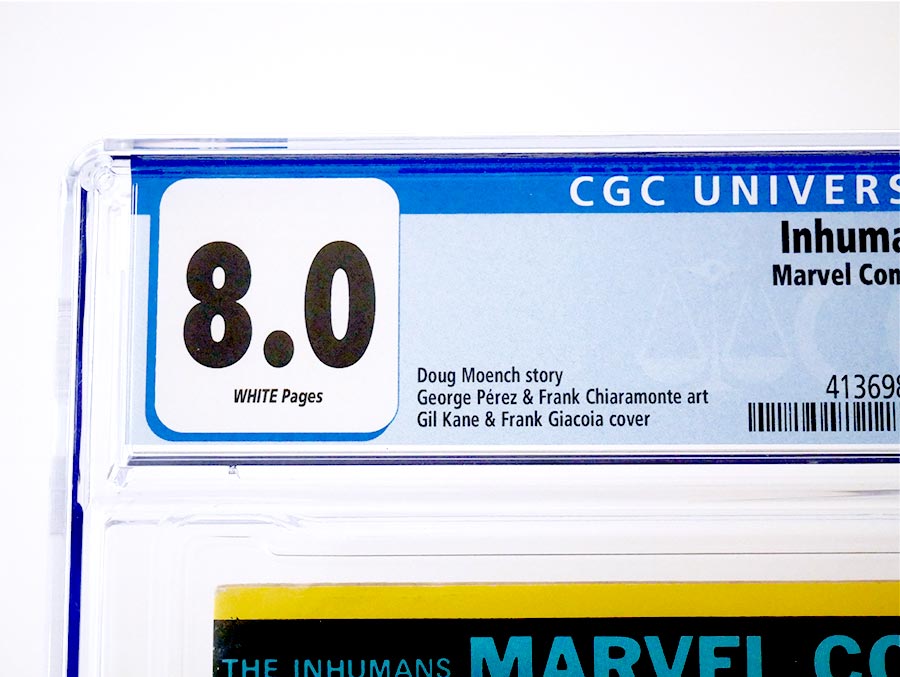 Inhumans #1 Cover C CGC 8.0