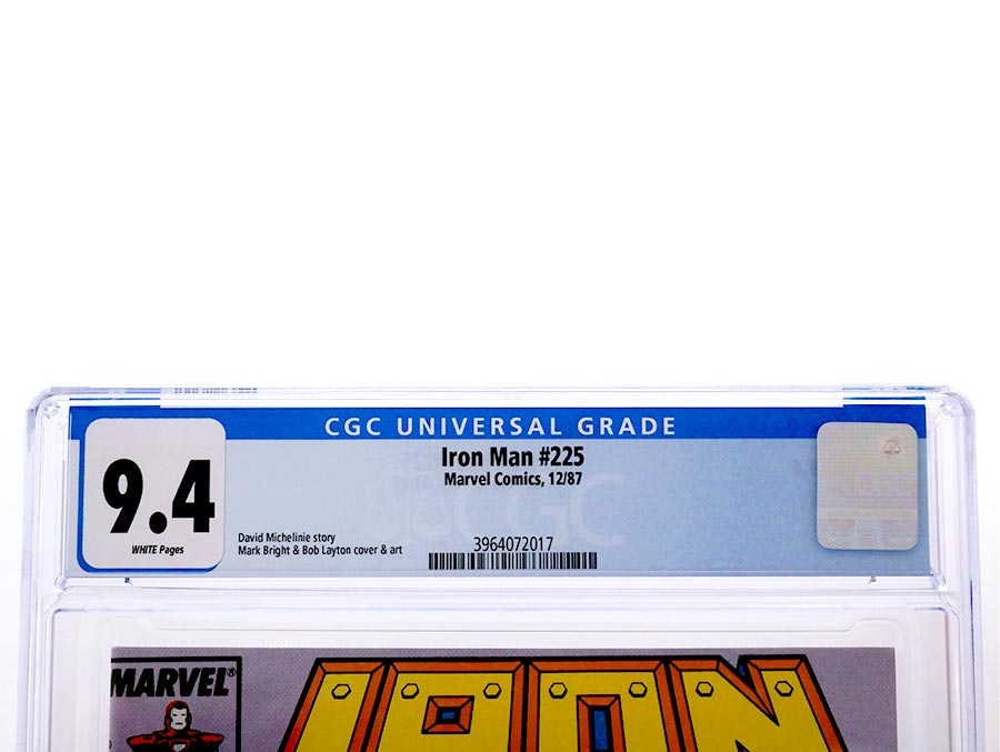 Iron Man #225 Cover D CGC 9.4