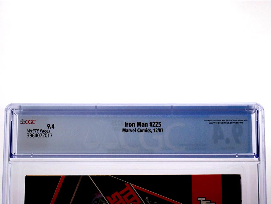 Iron Man #225 Cover D CGC 9.4