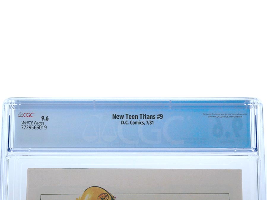 New Teen Titans #9 Cover B CGC 9.6