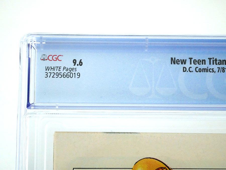 New Teen Titans #9 Cover B CGC 9.6