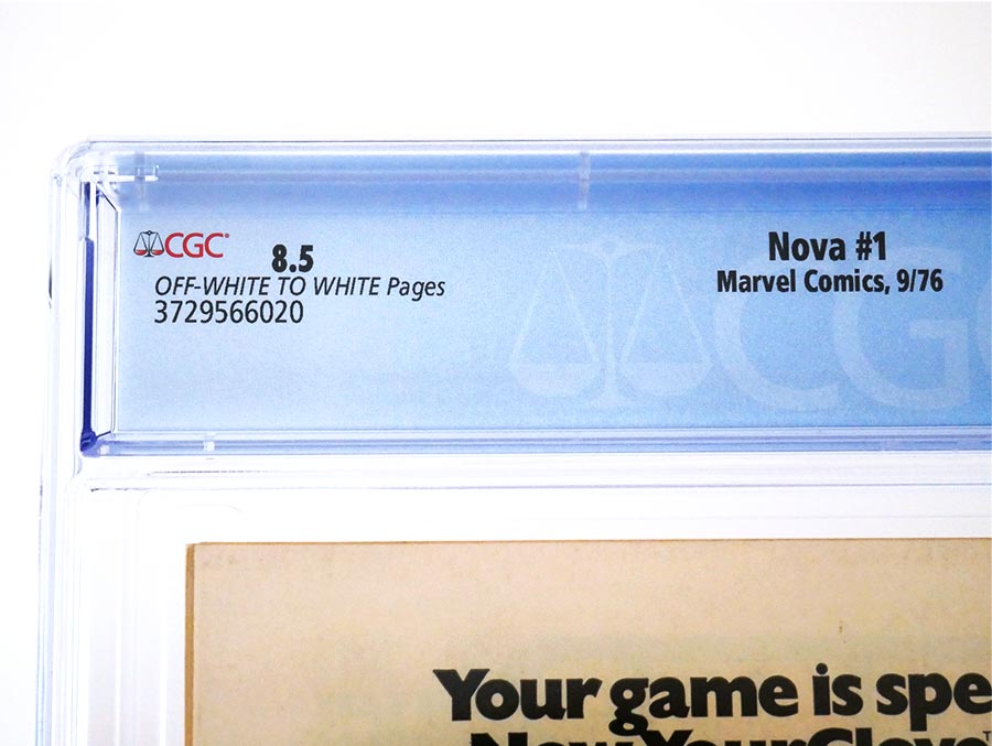 Nova #1 Cover G CGC 8.5