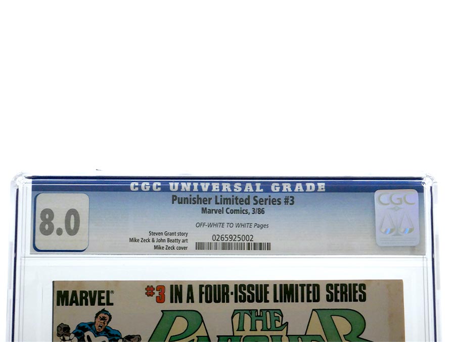 Punisher #3 Cover C CGC 8.0