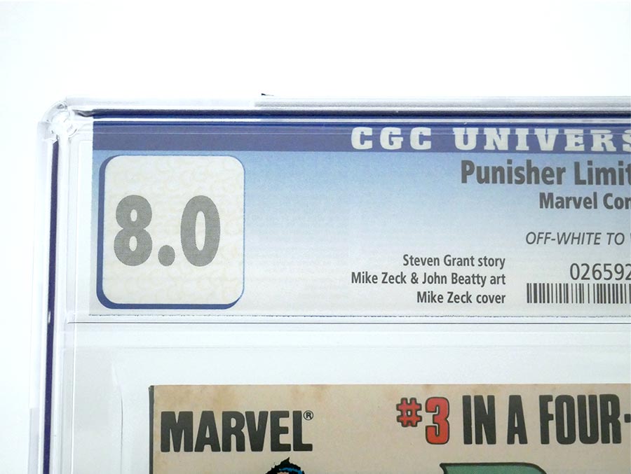 Punisher #3 Cover C CGC 8.0