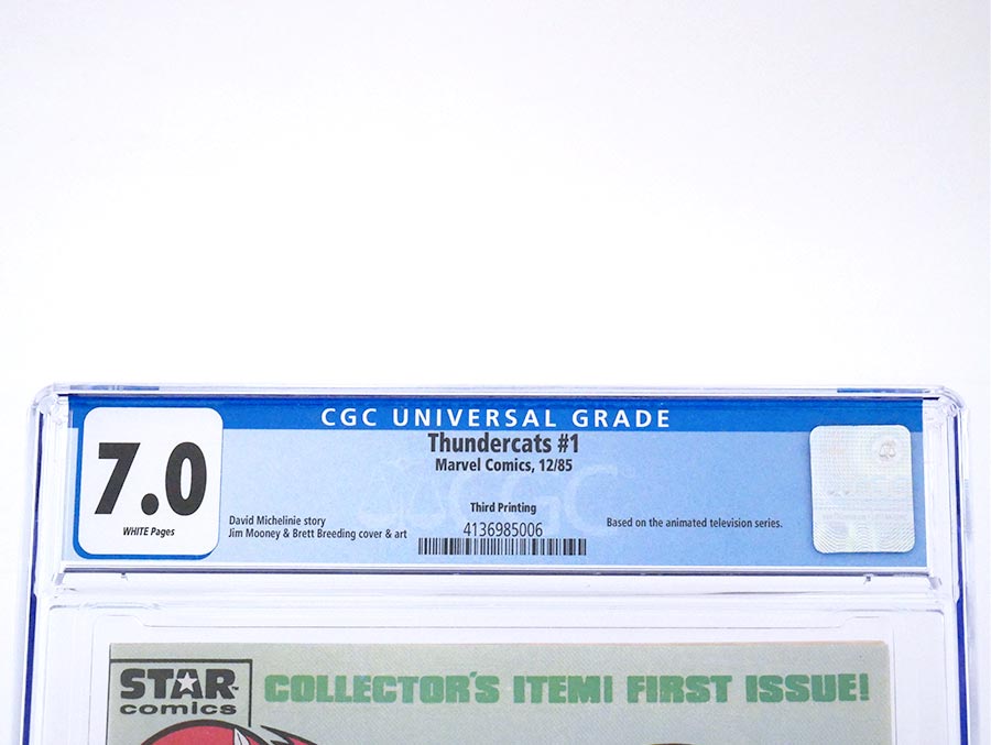 Thundercats #1 Cover G 3rd Ptg CGC 7.0