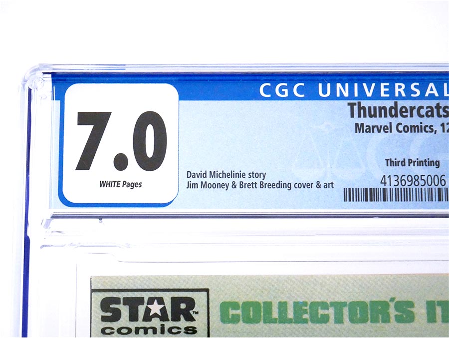 Thundercats #1 Cover G 3rd Ptg CGC 7.0