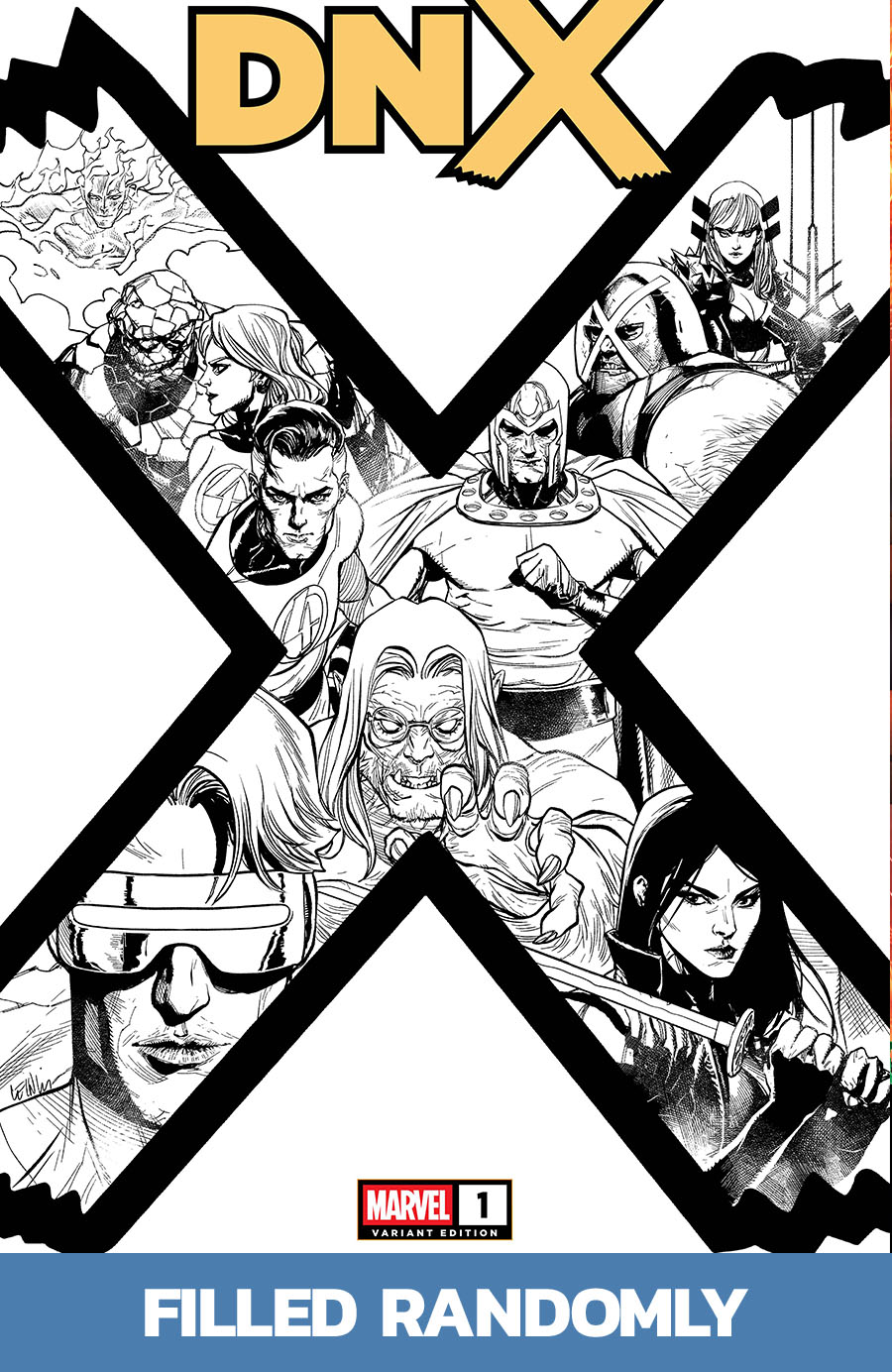 DNX #1 Cover C Variant True Believers Mystery Blind Bag Cover
