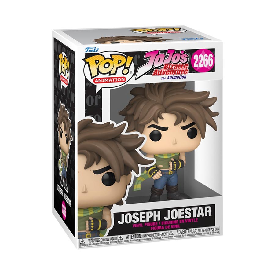 POP Animation JoJos Bizarre Adventure Joseph Joestar Vinyl Figure