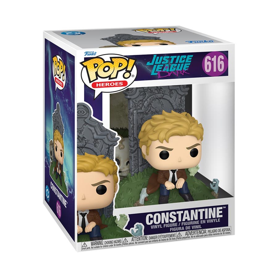 POP Deluxe Justice League Dark Constantine Vinyl Figure
