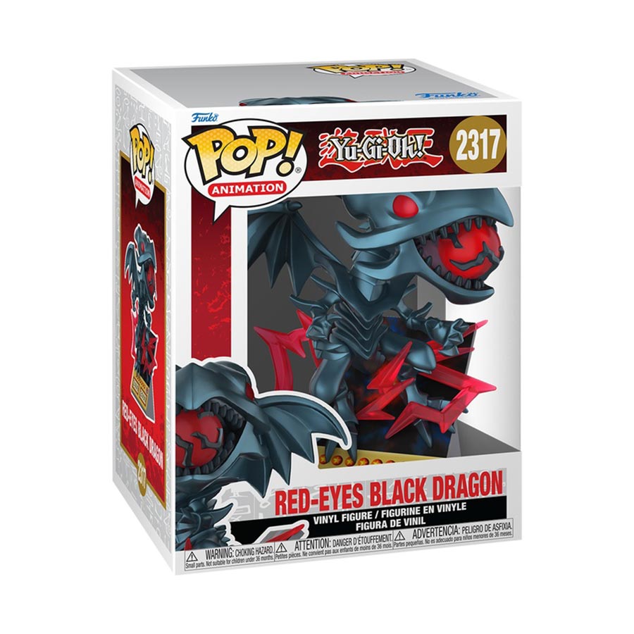 POP Premium Yu-Gi-Oh Red-Eyes Black Dragon Card Vinyl Figure