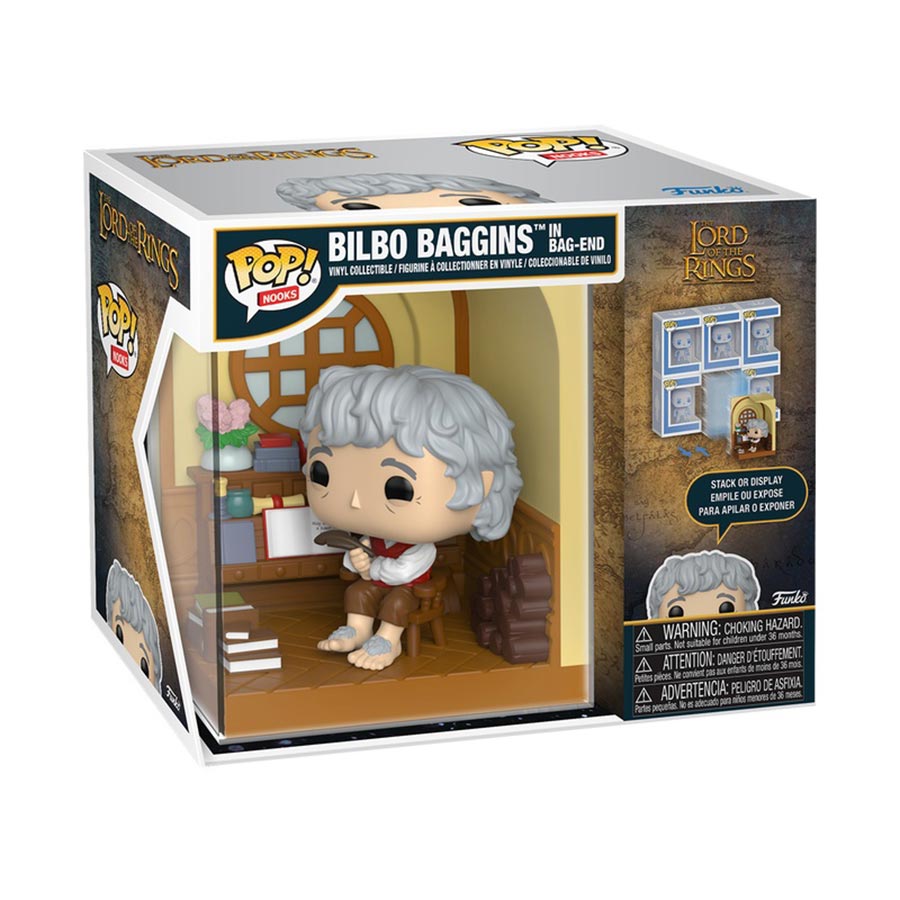 POP Nooks Lord Of The Rings Bilbo Baggins Vinyl Figure