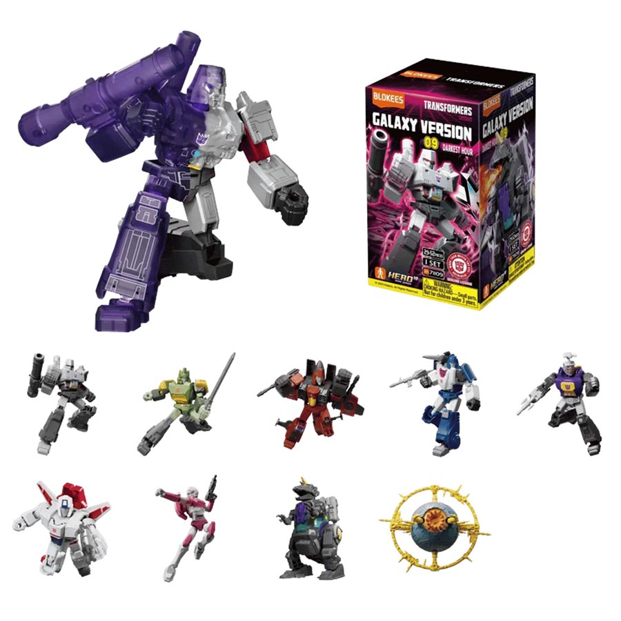 Blokees Transformers Galaxy Version 09 Darkest Hour Mini Model Kit