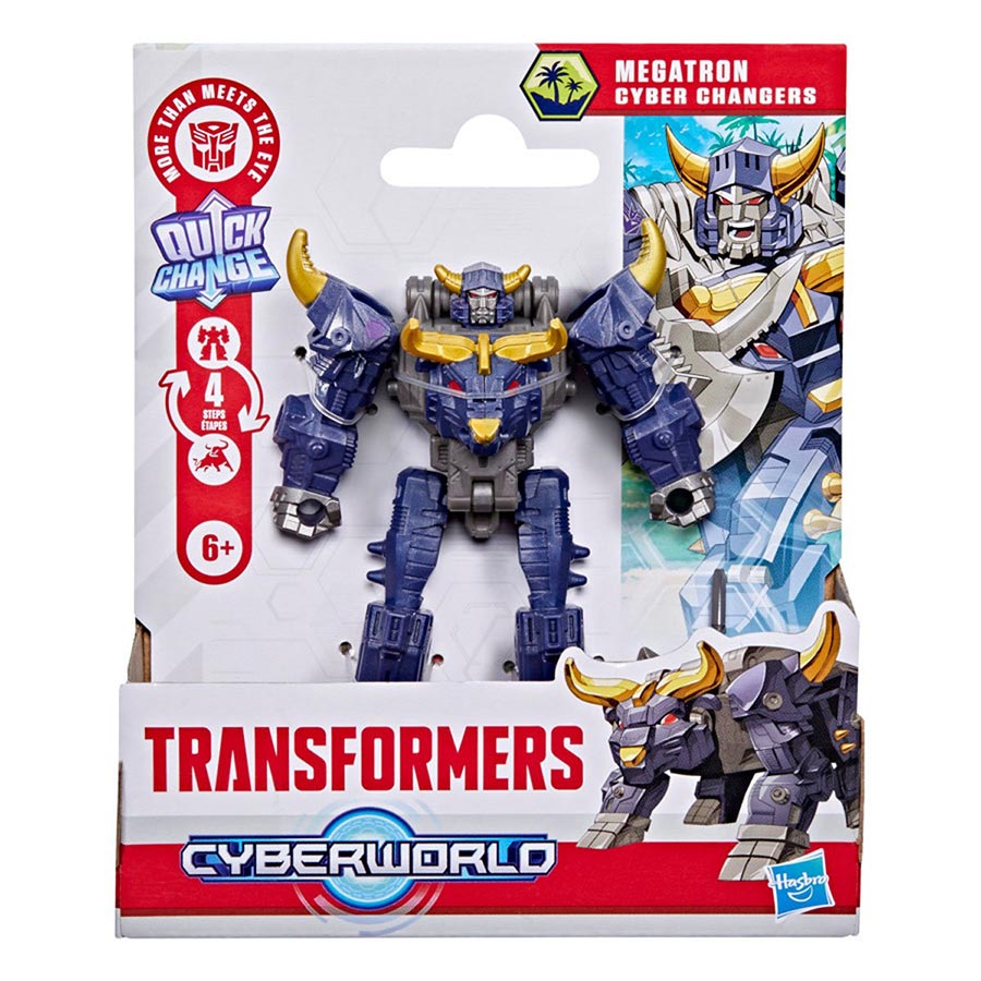 Transformers Cyberworld Cyber Changers Megatron Action Figure
