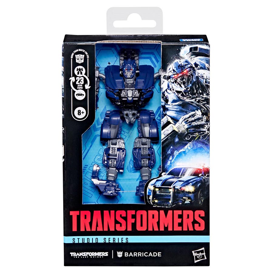 Transformers Studio Series Deluxe Class Transformers Age of Extinction Barricade Action Figure