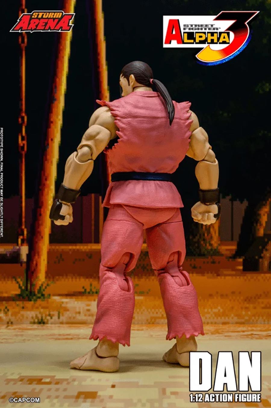 Storm Arena Street Fighter Alpha 3 Dan Hibiki 1/12 Scale Action Figure
