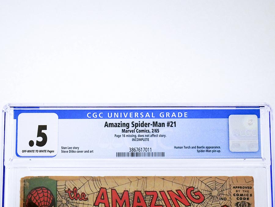 Amazing Spider-Man #21 Cover B CGC .5 - Midtown Comics