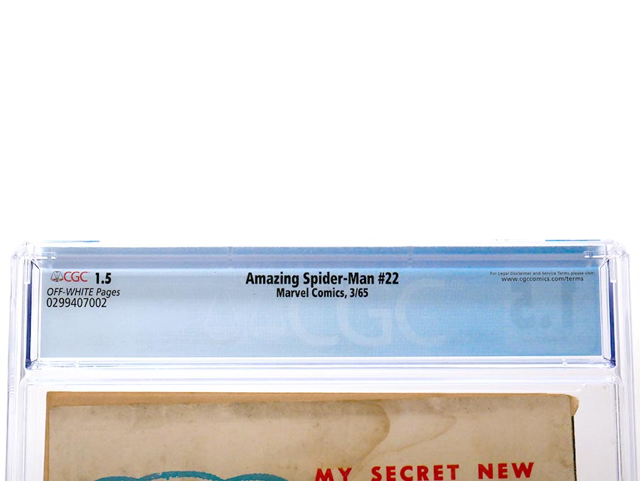 Amazing Spider-Man #22 Cover B CGC 1.5