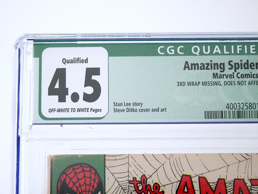 Amazing Spider-Man #23 Cover D CGC Qualified 4.5