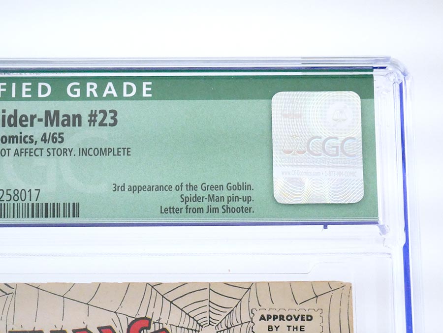 Amazing Spider-Man #23 Cover D CGC Qualified 4.5
